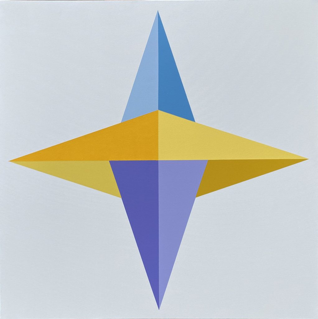 Don´t tuch I&nbsp;2025 akryl 80x80cm