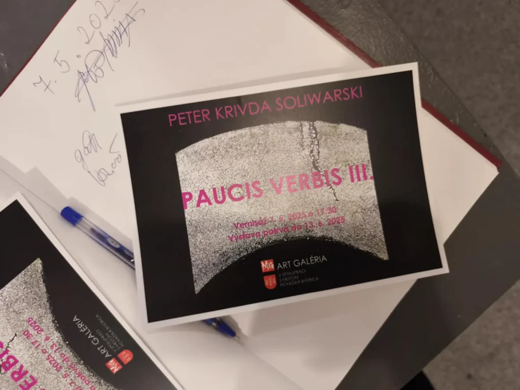 Peter Krivda PAUCIS VERBIS III&nbsp;02